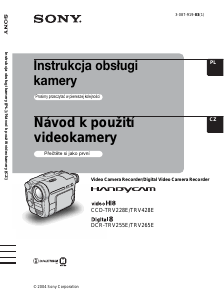 Manuál Sony CCD-TRV428E Videokamera