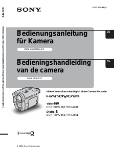 Handleiding Sony CCD-TRV428E Camcorder