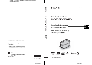 Manual de uso Sony DCR-DVD150E Videocámara