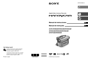 Manual Sony DCR-DVD202E Câmara de vídeo