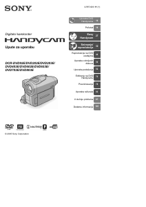 Priručnik Sony DCR-DVD403E Videokamera