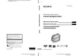 Manual de uso Sony DCR-DVD450E Videocámara