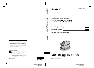 Manuál Sony DCR-DVD510E Videokamera