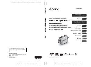 Kullanım kılavuzu Sony DCR-DVD610E Kaydedici kamera