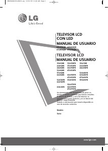Manual de uso LG 32LF20FR Televisor de LCD
