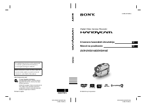 Használati útmutató Sony DCR-DVD910E Videokamera