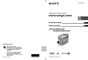 Instrukcja Sony DCR-HC39E Kamera