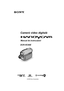 Manual Sony DCR-HC90E Cameră video