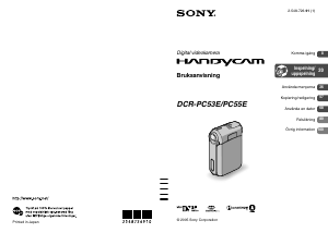 Bruksanvisning Sony DCR-PC53E Videokamera