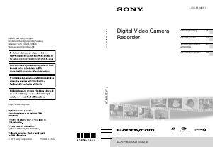 Návod Sony DCR-PJ5E Videokamera