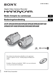 Handleiding Sony DCR-SR290E Camcorder