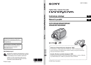 Instrukcja Sony DCR-SR30E Kamera