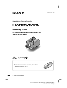 Manual Sony DCR-SR36E Camcorder
