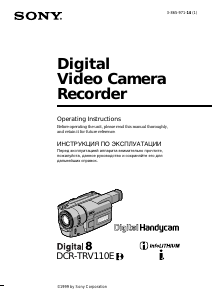 Manual Sony DCR-TRV110E Camcorder