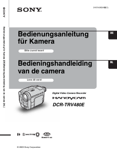 Bedienungsanleitung Sony DCR-TRV480E Camcorder