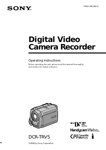 Handleiding Sony DCR-TRV50E Camcorder