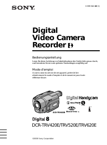 Bedienungsanleitung Sony DCR-TRV520E Camcorder