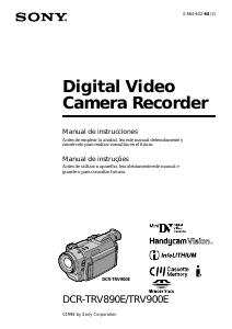 Manual de uso Sony DCR-TRV890E Videocámara