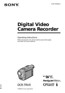 Manual Sony DCR-TRV900E Camcorder