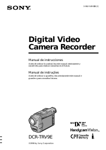 Manual Sony DCR-TRV9E Câmara de vídeo