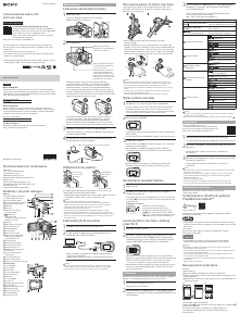 Instrukcja Sony HDR-AZ1VW Kamera