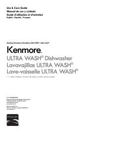 Manual Kenmore 665.13002 Dishwasher