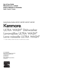 Manual Kenmore 665.13222 Dishwasher