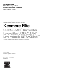 Handleiding Kenmore 665.14753 Elite Vaatwasser