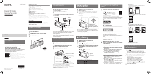 Brugsanvisning Sony HDR-MV1 Videokamera