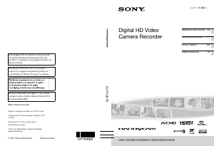 Kullanım kılavuzu Sony HDR-PJ10E Kaydedici kamera
