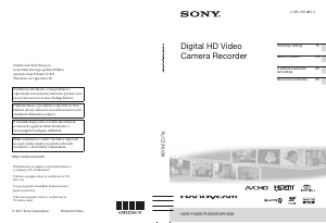 Návod Sony HDR-PJ50VE Videokamera