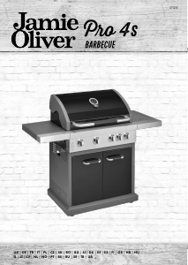 Bedienungsanleitung Jamie Oliver Pro 4 Barbecue