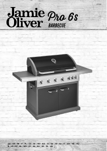 Manual de uso Jamie Oliver Pro 6 Barbacoa