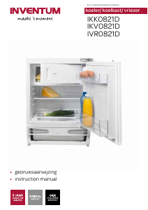 Manual Inventum IVR0821D Freezer