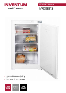 Manual Inventum IVR0881S Freezer