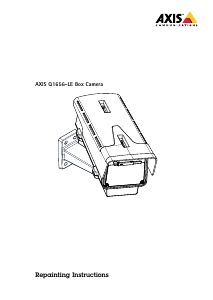 Handleiding Axis Q1615 Mk III Beveiligingscamera