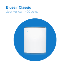 Manual Blueair Classic 405 Air Purifier