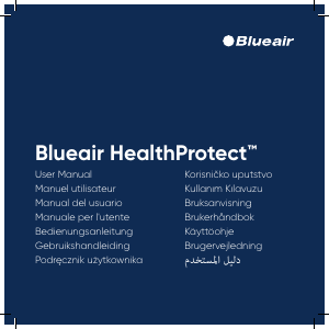 Käyttöohje Blueair HealthProtect 7775i Ilmanpuhdistin