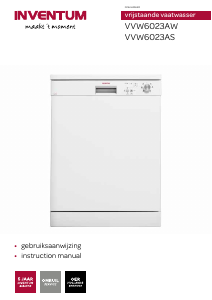 Manual Inventum VVW6023AS Dishwasher