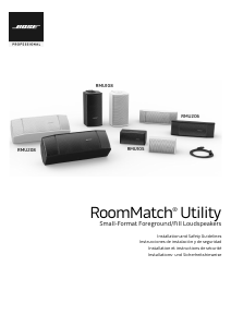 Manual Bose RMU105 RoomMatch Speaker