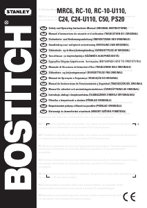 Manual de uso Bostitch RC-10 Compresor