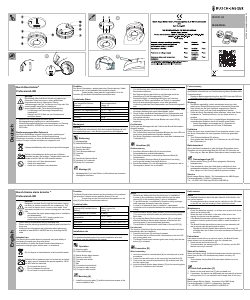 Mode d’emploi Busch-Jaeger 6833/01-84 Détecteur de fumée