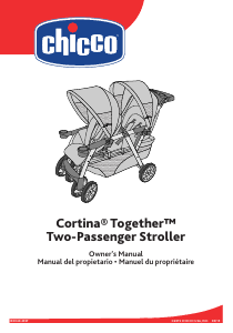 Manual de uso Chicco Cortina Together Cochecito