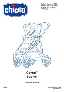 Manual Chicco Corso Stroller