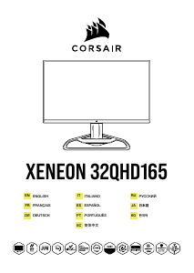 Manual Corsair Xenon 32QHD165 LED Monitor
