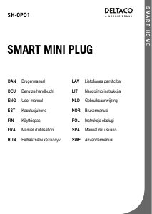 Manual Deltaco SH-OP01 Smart Socket