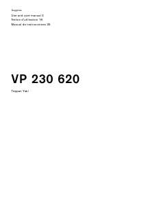 Manual de uso Gaggenau VP230620 Placa