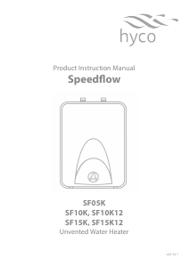 Manual Hyco SF05K Speedflow Boiler