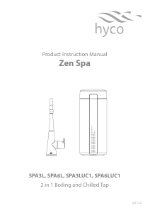 Manual Hyco SPA6L Zen Spa Faucet