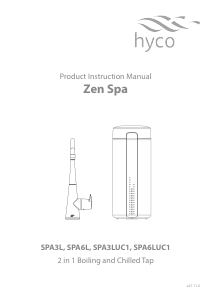Manual Hyco SPA6LUC1 Zen Spa Faucet